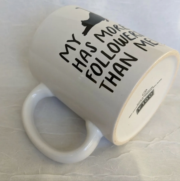 Kitty Mug My Cat Has More Followers Than Me Lover Influencer Coffee Cup Meme Tea - Picture 6 of 9